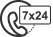 客服7*24小時